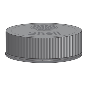 SHELL 5 LTR JAR CAP