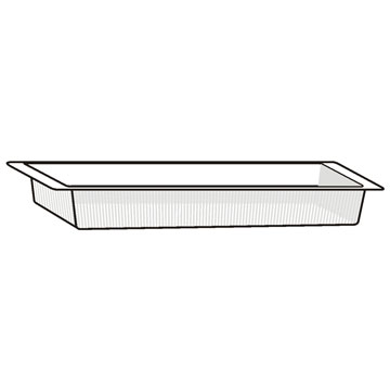 Floral Single Tray